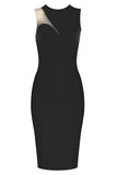 Lilideco-Gia Bandage Dress - Classic Black