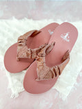 Lilideco Bauble Sandal - Blush - Final Sale