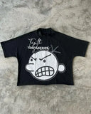 Lilideco Y2K T Shirt Punk Rock Hip Hop Graphic Print Oversized TShirt Mens Womens new Round Neck Cotton Short Sleeve Tops Clothes