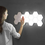 Lilideco direct supply quantum lamp honeycomb lamp touch-sensitive hexagonal combination background wall lamp LED assembly hand touch