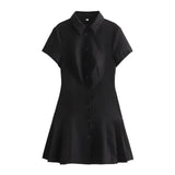 Lilideco Mini Shirt Dress