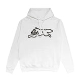 Lilideco 2024American retro hoodie personalized classic puppy print pullover hoodie casual sweatshirt long-sleeved hoodie for street wear