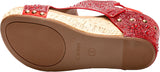 Lilideco Footwear The Ashley Wedge Sandal