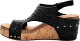 Lilideco Footwear The Ashley Wedge Sandal