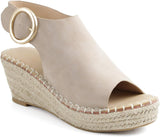 Lilideco Malandrino Womens Cirkly Espadrille Wedge Sandal