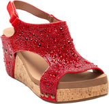 Lilideco Footwear The Ashley Wedge Sandal