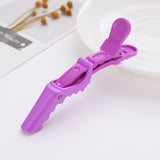 Lilideco Multifunctional hair styling clip positioning partition alligator clip long beak clip crane beak clip curly hair stylists choice