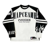 Lilideco Россия Jersey Y2K Long Sleeve Tops Men Women Hip Hop Letter Oversized Sweatshirt Breathable Baseball Sportswear Pullover Clothes