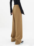 Lilideco Basic Baggy Wide Leg Dress Pants