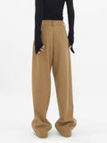 Lilideco Basic Baggy Wide Leg Dress Pants