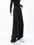 Lilideco Basic Baggy Wide Leg Dress Pants