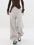 Lilideco Baggy Solid Wide Leg Pants