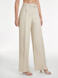 Lilideco High Waisted Relaxed Fit Wide Leg Dress Pants