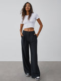 Lilideco Shock Value Pinstripe Wide Leg Dress Pants