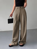 Lilideco Divine Pleat Wide Leg Dress Pants