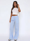 Lilideco Styling Striped Long Pants