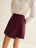 Lilideco Wrap Mini Skirt