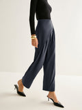 Lilideco Asymmetrical Wide-Leg Pants