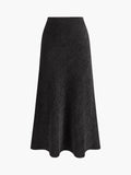 Lilideco Minimalist Corduroy Draped Skirt