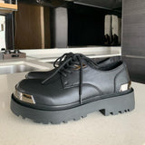 Lilideco Black Leather Shoes