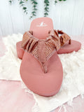 Lilideco Bauble Sandal - Blush - Final Sale