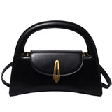 Lilideco High-end bags for women 2024 new texture niche design all-match crossbody ladies black handbag women's bag