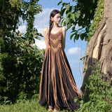 Lilideco-Loose Summer Travel Holiday Maxi Dress Beach Dress