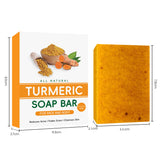 Lilideco turmeric soap lemon soap kojic acid soap ginger handmade cold soap bath face soap