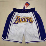 90s streetwear Just Don Pants Warrior Lakers 76 People Hot Dragon Magic Pocket Shorts Retro Basketball Pants Fashion