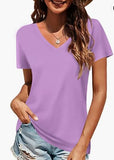 Lilideco 2024 Summer New Women's Tops T-shirts Basic T-shirts