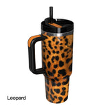 Lilideco Animal UV printing 40OZ ice cup first and second generation spot stainless steel thermos cup car handle beer water cup