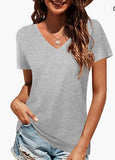 Lilideco 2024 Summer New Women's Tops T-shirts Basic T-shirts