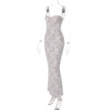 Lilideco Mireille Lace Maxi Dress