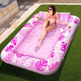 Lilideco inflatable floating bed water inflatable mattress thickened outdoor inflatable cushion swimming pool inflatable sofa