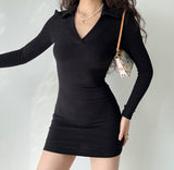 Lilideco New Look Knit Mini Dress