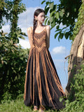 Lilideco-Loose Summer Travel Holiday Maxi Dress Beach Dress