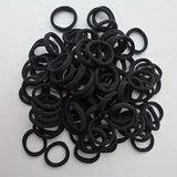 Lilideco 4cm towel ring rubber band black headband seamless hair band hair band hair band small gift towel hair band