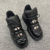 Lilideco Platform Black Shoes