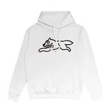 Lilideco 2024American retro hoodie personalized classic puppy print pullover hoodie casual sweatshirt long-sleeved hoodie for street wear