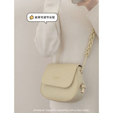 Lilideco Niche bag women's summer 2024 new trendy ins fashion saddle bag high-quality texture lady style shoulder Messenger bag
