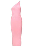 Lilideco-Joi Bodycon Midi Dress - Dusty Pink