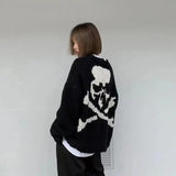 Lilideco Knitted Sweaters Pullovers Skeleton Maletry