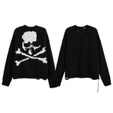 Lilideco Knitted Sweaters Pullovers Skeleton Maletry