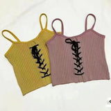 Lilideco Tops Crop Top Sleeveless