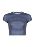 Lilideco Vintage Striped Baby Crop Top